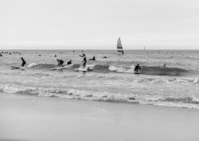 Paddle Out for Uwe Drath, Brandenburger Strand, Westerland, 2021